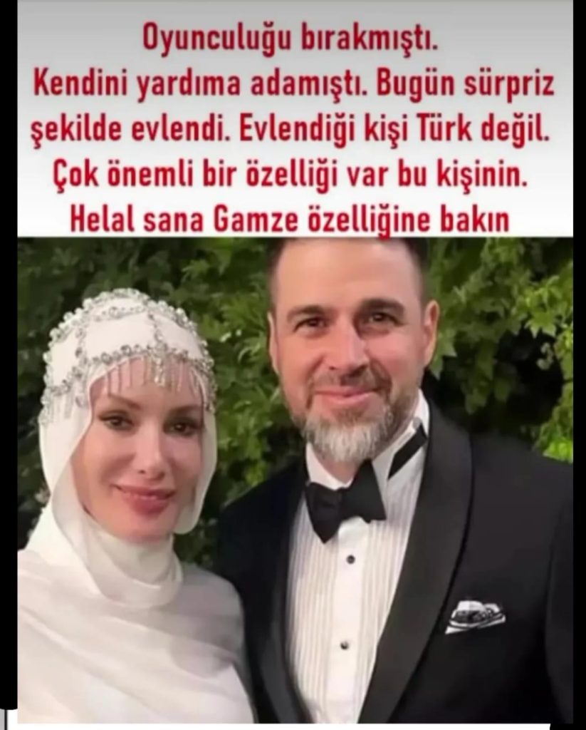 Gamze Özçelik’in mutlu günü