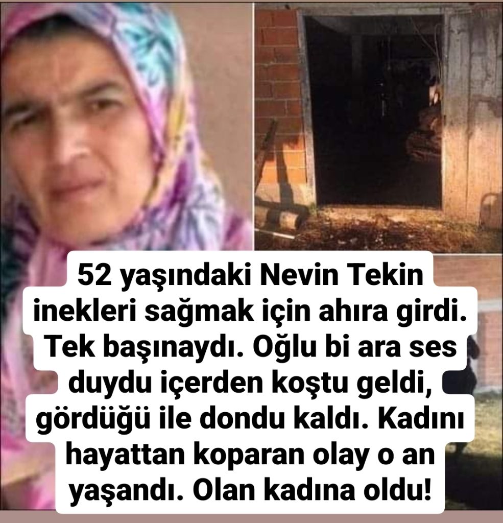 52 yaşındaki Nevin Tekin
