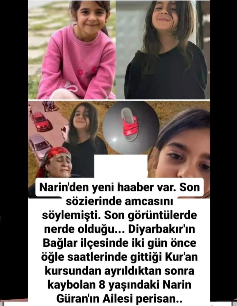 Diyarbakır’da kaybolan Narin’le ilgili flaş gelişme: Sonuca çok yaklaştık