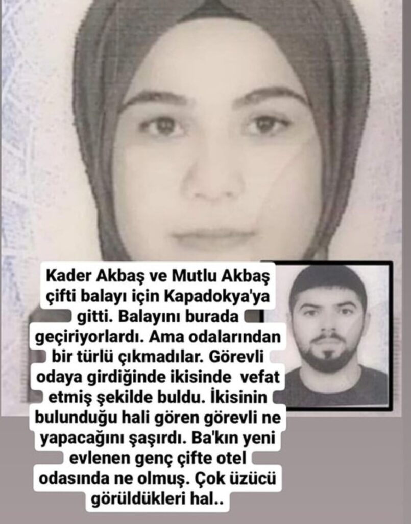 Genç çiftten geriye kalan görüntüler yürek yaktı…