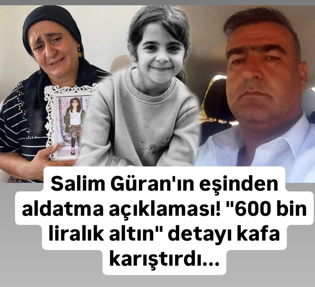Salim Güran’ın eşinden aldatma açıklaması!