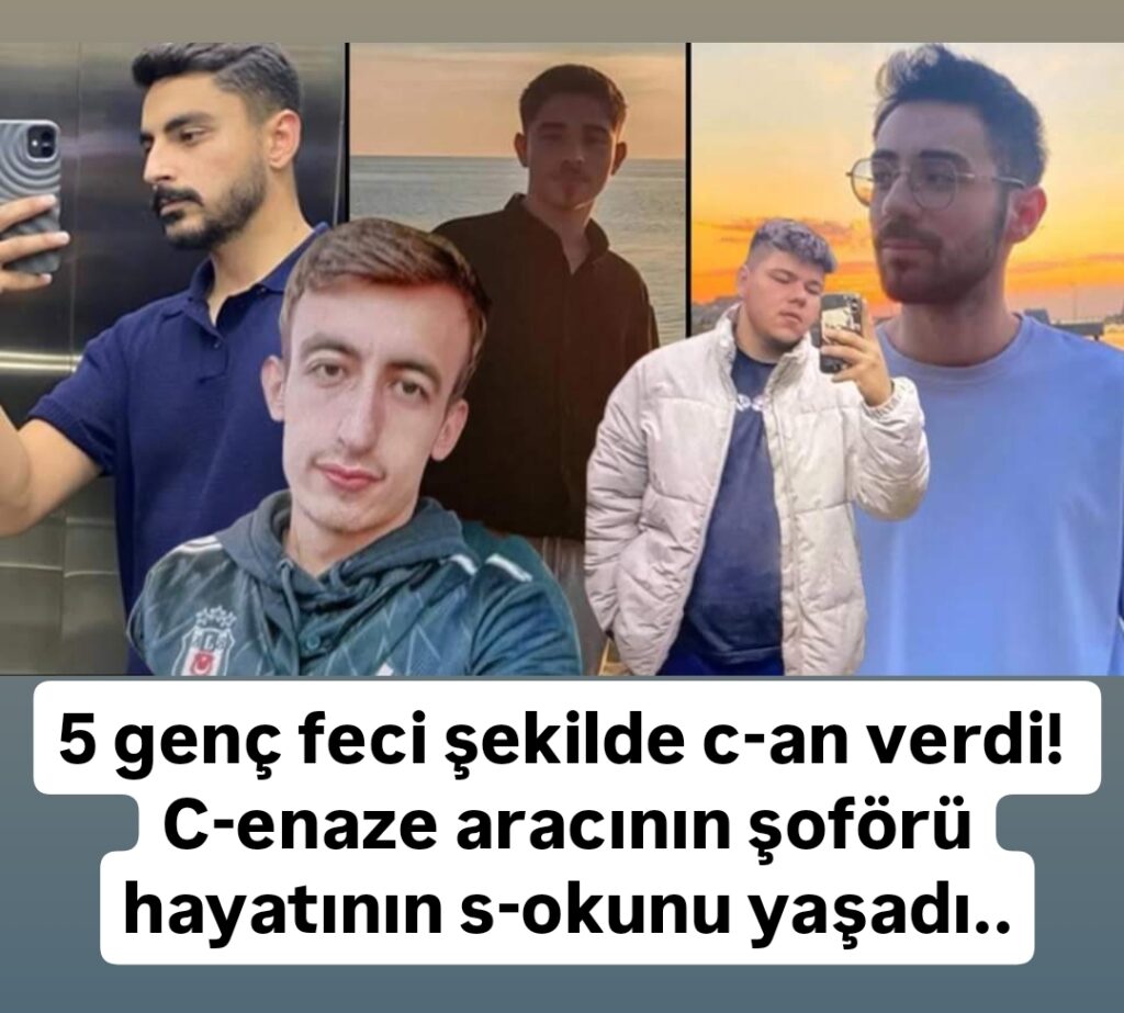 Cenaze aracının şoförü hayatının şokunu yaşadı