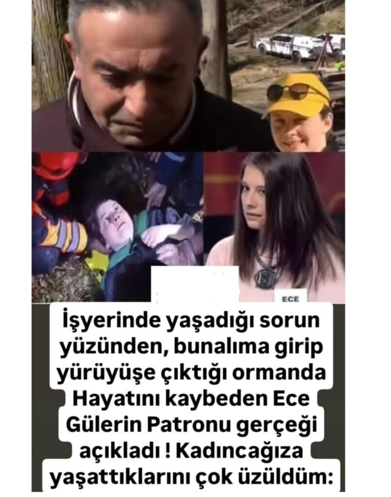 Hayatını kaybeden Ece Gülerin Patronu gerçeği açıkladı