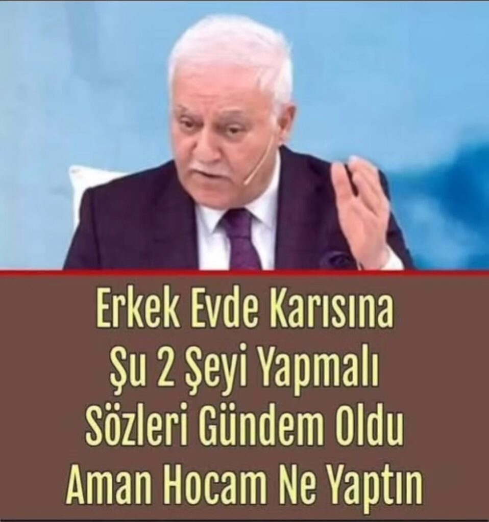 Nihat Hatipoğlu söylediği söz