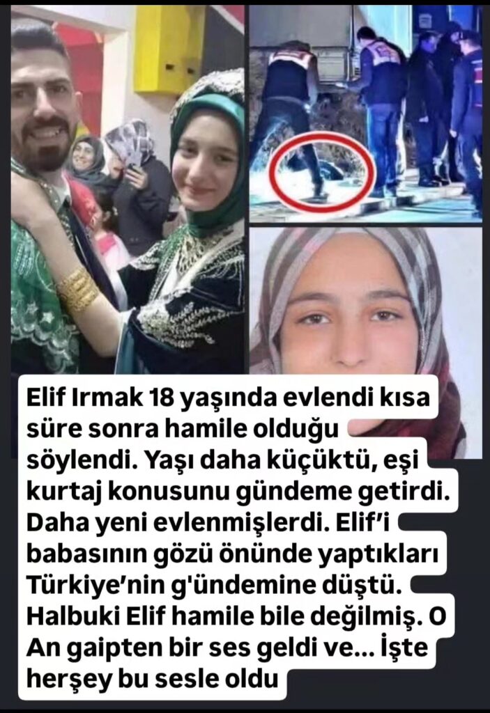 Elif Irmak 18 yaşındaydı